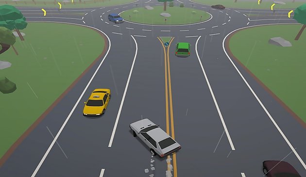Polygon Drift: Endless Traffic Racing
