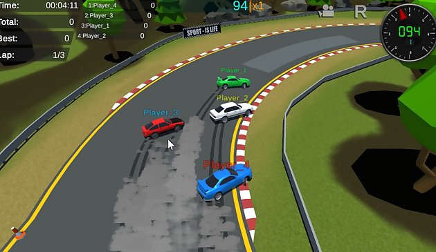 Fantastic Pixel Car Racing Multiplayer