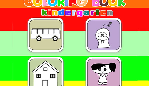 Coloring Book Kindergarten