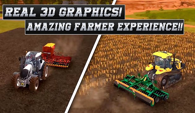 Real Tractor Farming Simulator : Schwerlasttraktor