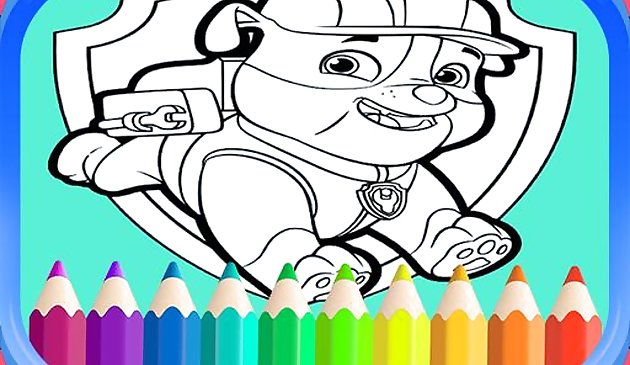 PAW Patrol Coloring Book for Puppy patrol for kids