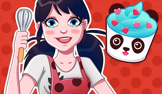 Ladybug Cooking Cupcake : Juegos de cocina para niñas