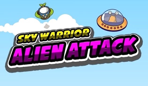 Ataques alienígenas guerreiros do céu
