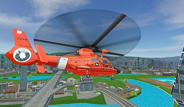 911 Rescue Helicopter Simulation 2020 - free online game