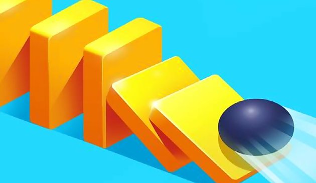 Domino Fall 3D - free online game : Puzzle : INFOX Games