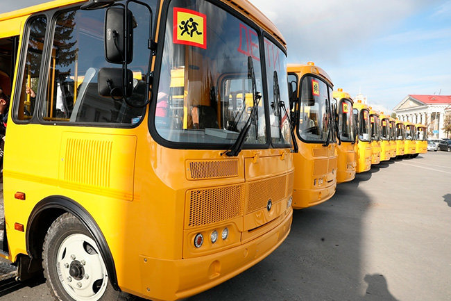 В начале августа в Чувашию планируется поступление 4 новых школьных автобуса!