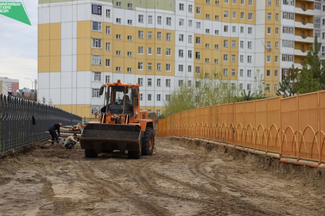 Вторую часть Учительского бульвара строят в Нижневартовске