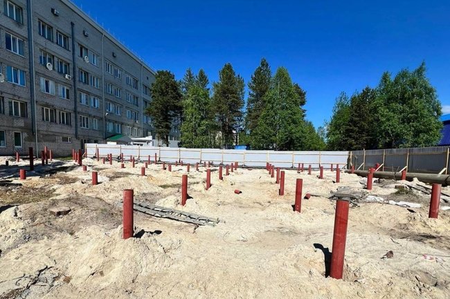 В Ноябрьске началось строительство двух отделений больницы
