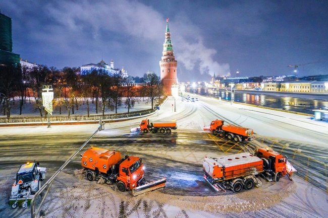 Москва погода зима Москва