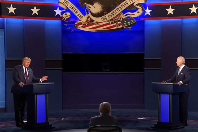 Дональд Трамп/ Джо Байден/ дебаты