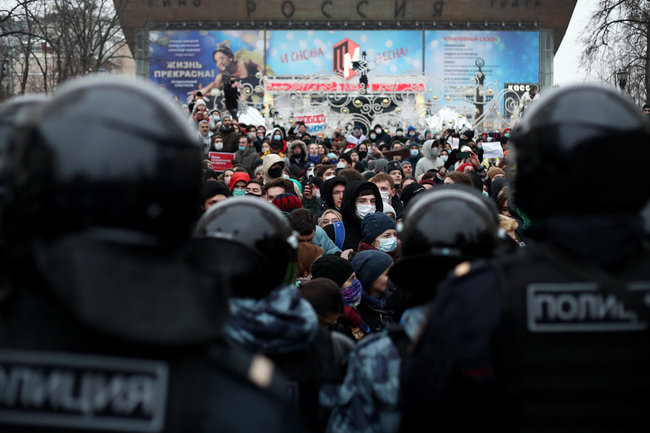 Протесты в России задавят «по-европейски»