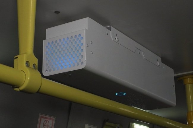 В общественном транспорте Кирова установили рециркуляторы воздуха
