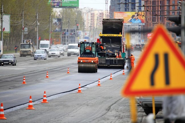 В Сургуте 1 апреля начался ямочный ремонт дорог от Грибоедовской до Майской