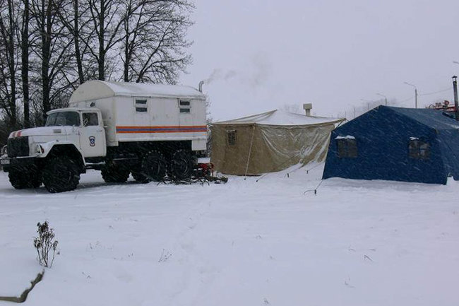 В Сургутском районе в морозы работают пункты обогрева