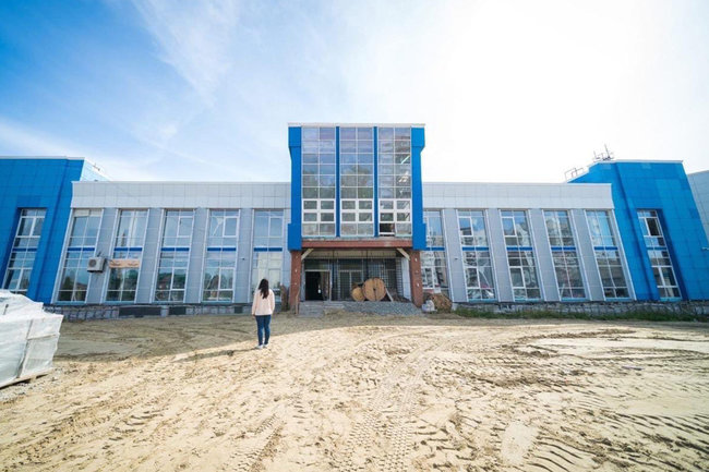 Новое здание ж/д-вокзала в Нягани готовится к открытию