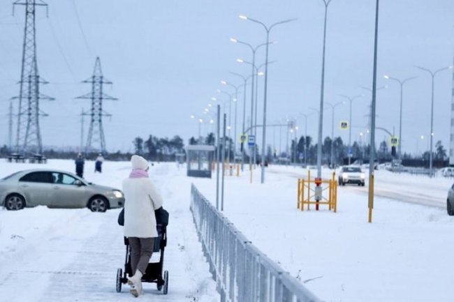 Улица в Нижневартовске