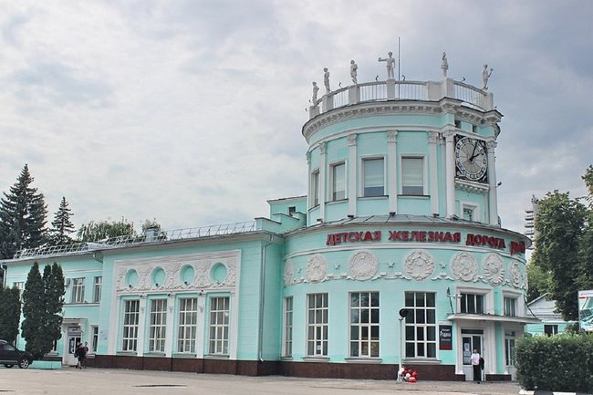 Детская железная дорога в Нижнем Новгороде