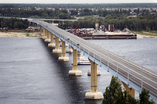 Волгоград мост через волгу