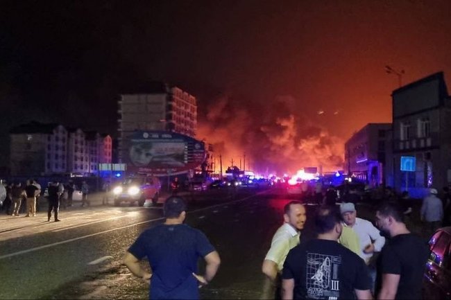Взрыв на АЗС в Махачкале: 10 погибших, более 50 пострадавших