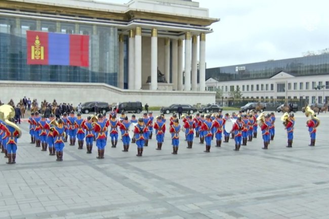 визит Владимира Путина в Монголию