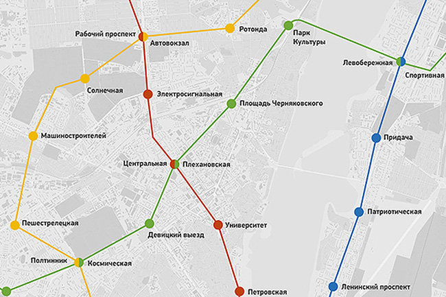 Воронеж проект метро