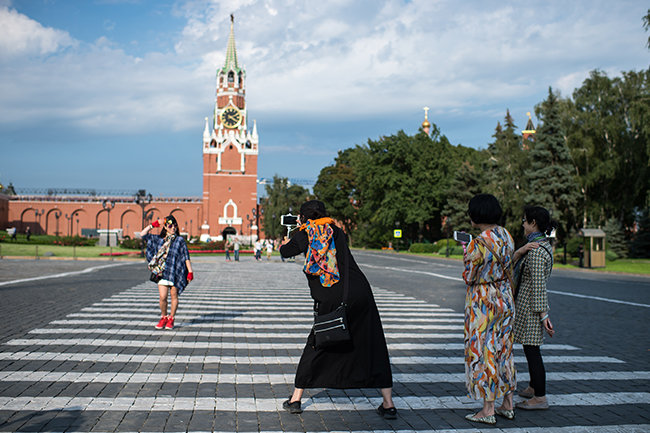 Что посещают туристы в Москве