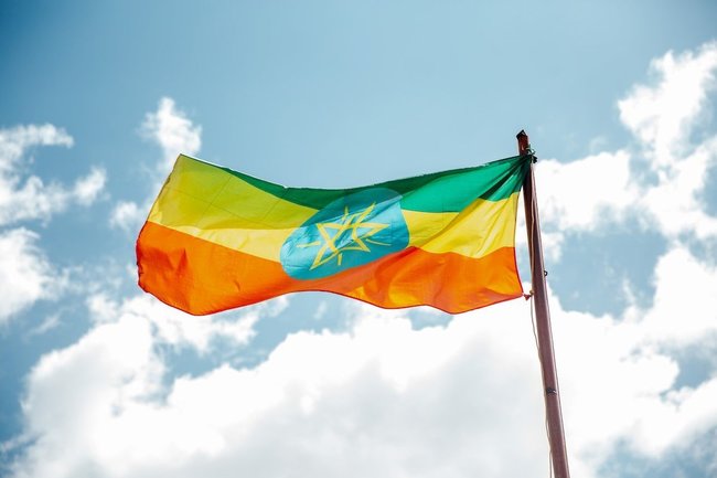 Эфиопия флаг