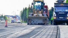 Жители «Береговой зоны» Ханты-Мансийска наконец получили асфальтированную дорогу