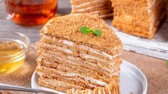 Торт «Рыжик» классический: пошаговый рецепт вкусного десерта