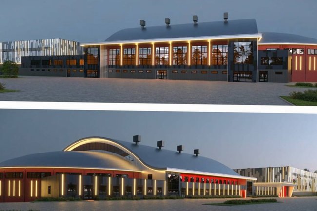 В Нефтеюганске строят крупный спортивный комплекс