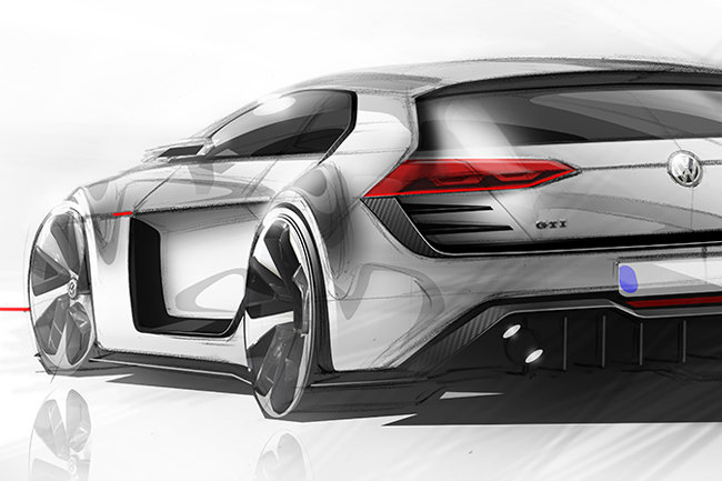 VW Golf GTI Design Vision