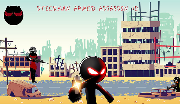 Stickman قاتل مسلح 3D