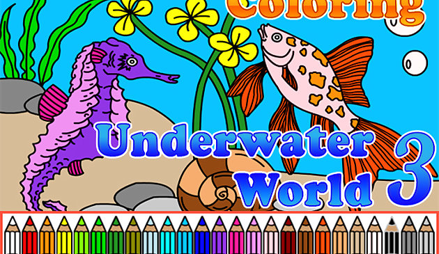 Coloriage Underwater World 3
