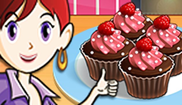チョコレートカップケーキ:サラの料理教室
