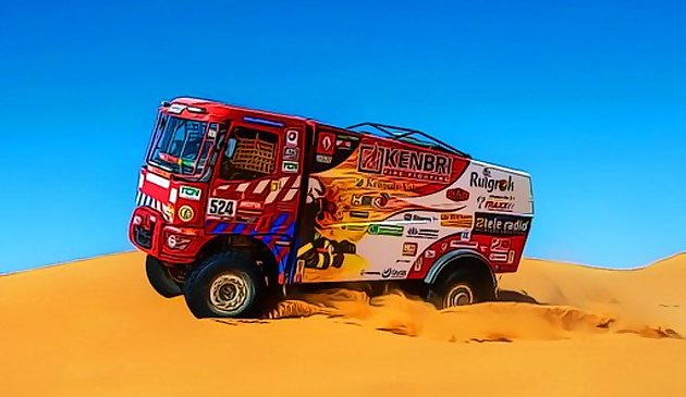 Quebra-cabeça do Rally do Deserto