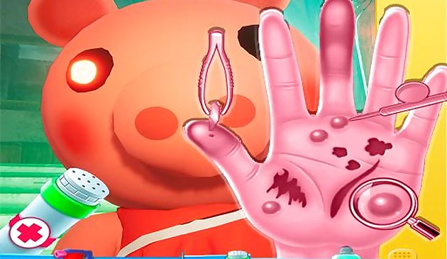 Piggy Hand Doctor Jeux amusants pour les filles en ligne