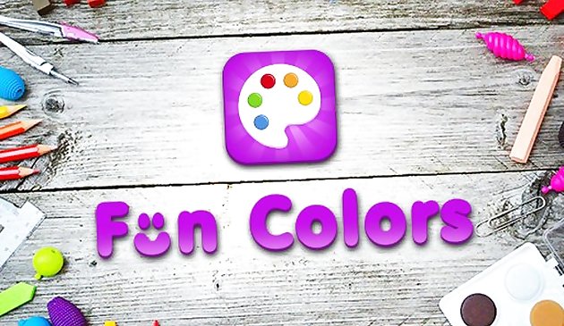 Eğlenceli Renkler - çocuklar için boyama kitabı