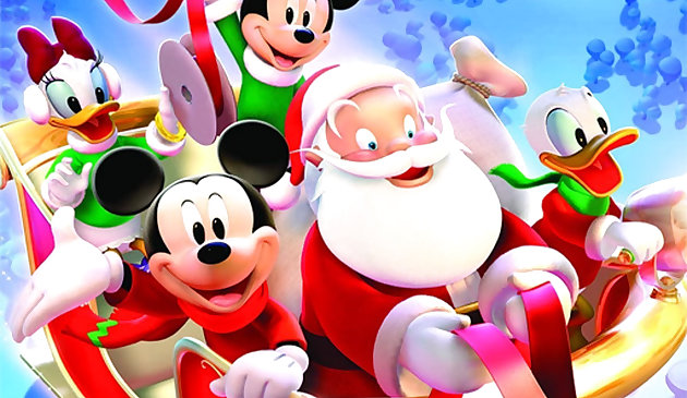 Teka-teki Jigsaw Natal Disney