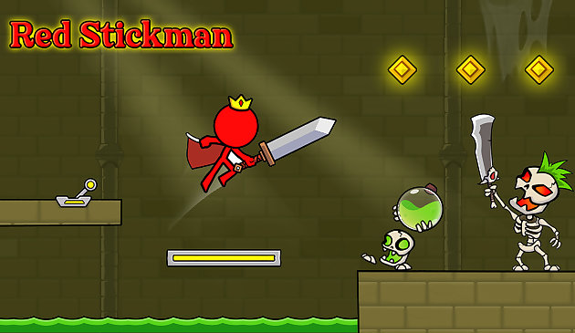 Red Stickman: Bastão de Luta