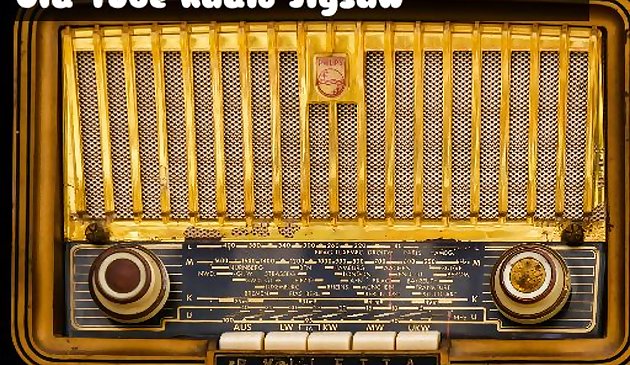 旧管收音机拼图