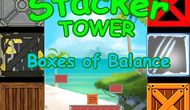 스태커 타워 - 균형 상자
