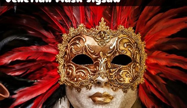 Jigsaw da máscara veneziana