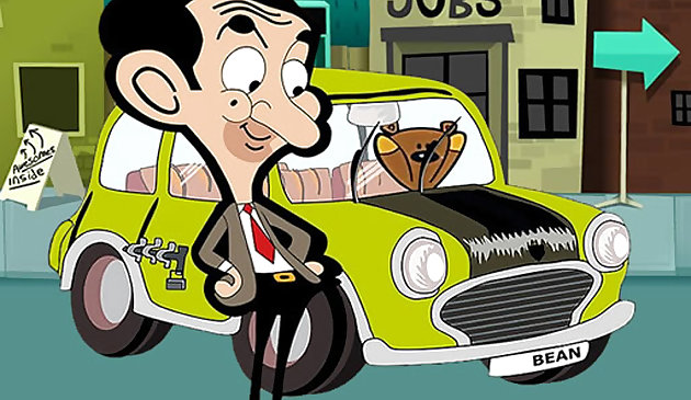 Mr. Bean's Car Differences - free online game : : INFOX Games