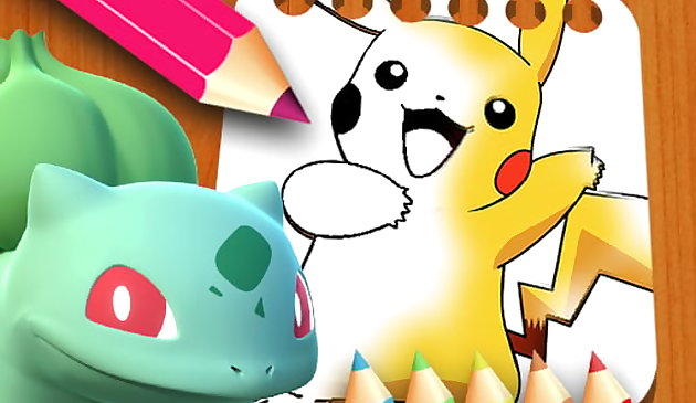Livre de coloriage Pokémon pour enfants