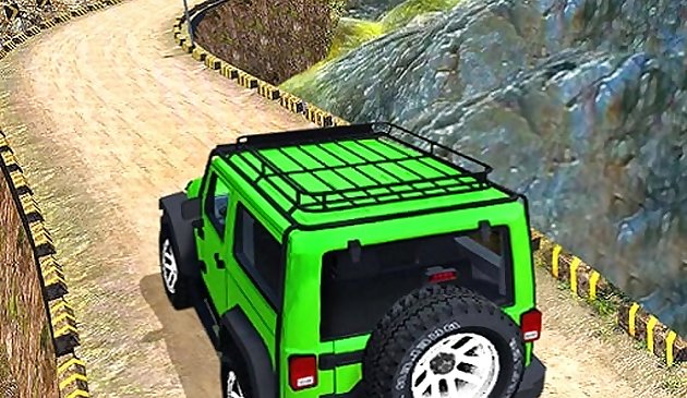 不可能的轨道吉普车驾驶游戏3D