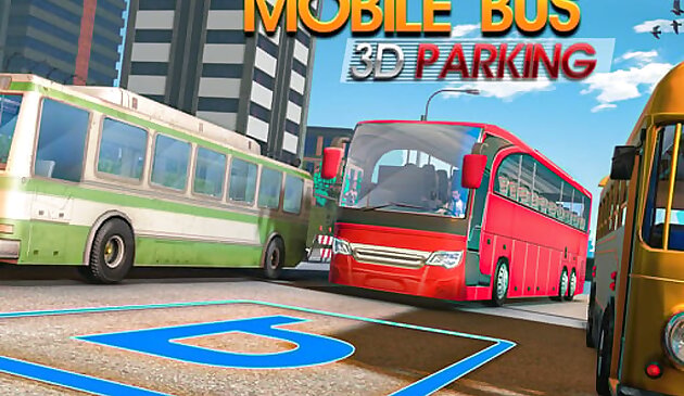 Trò chơi xe buýt 3D mô phỏng bãi đậu xe