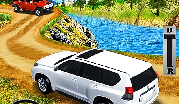 Simulateur de conduite de jeep tout-terrain : jeu de jeep fou
