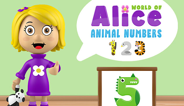 爱丽丝世界动物数字