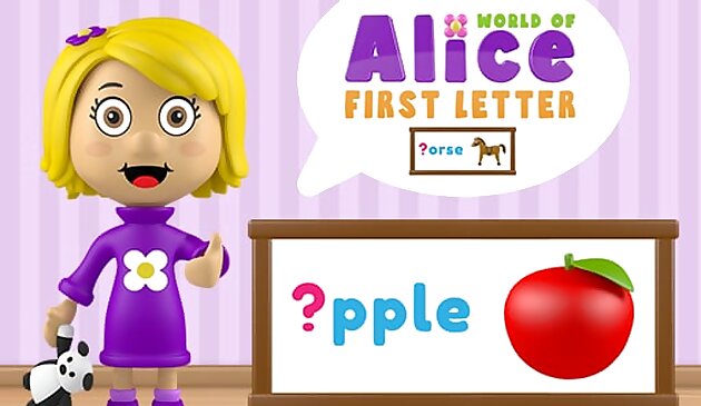 World of Alice First Letter