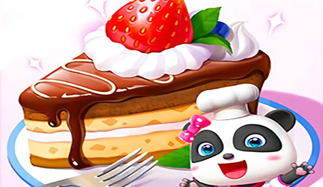 लिटिल पांडा केक की दुकान